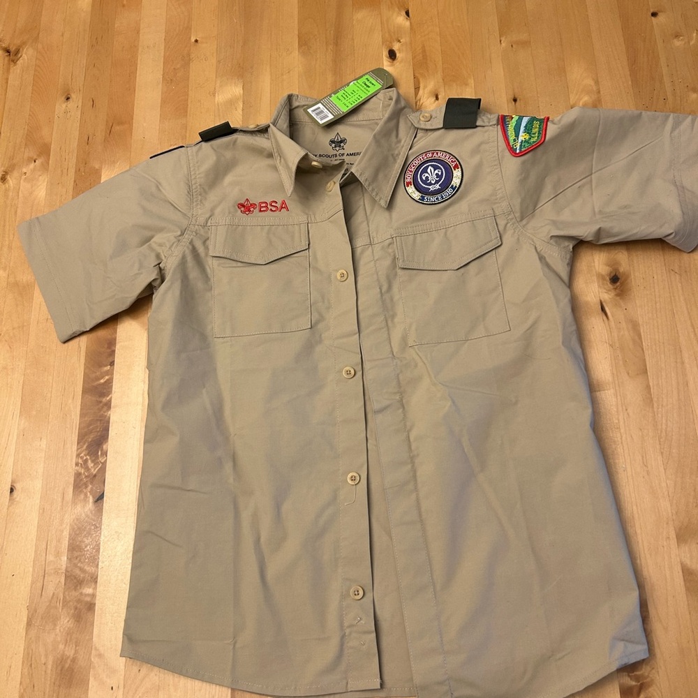 Boy Scout shirt New